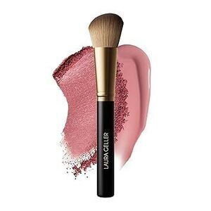 Angled Blush Brush With Black Wooden Handle & Dense Bristles For Makeup